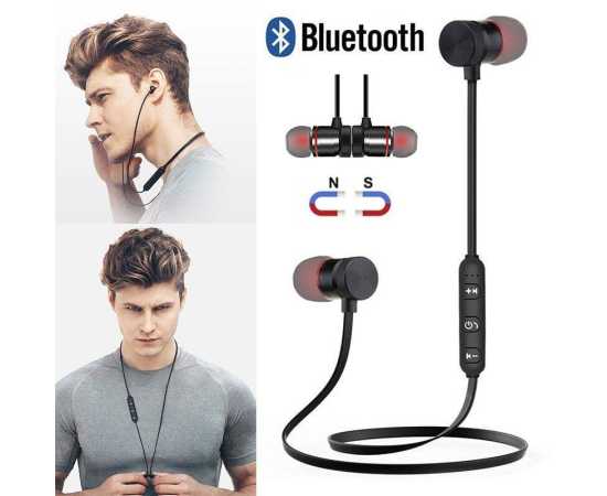 Wireless Bluetooth Head Free With Mic In-Ear Noise Reduction  Sweat-Proof