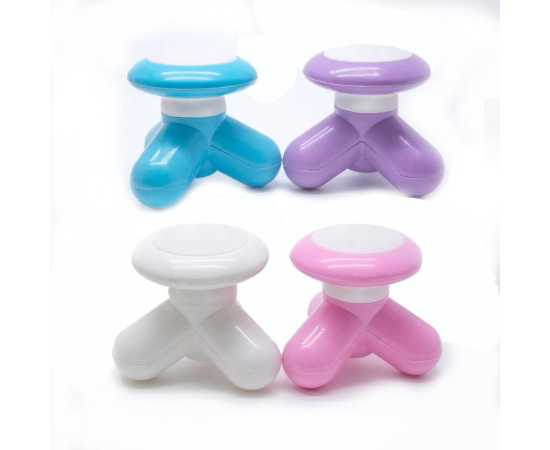 1Pc Mini Portable Massager Handled Full Body Massage Relaxation Tool Cells Operation