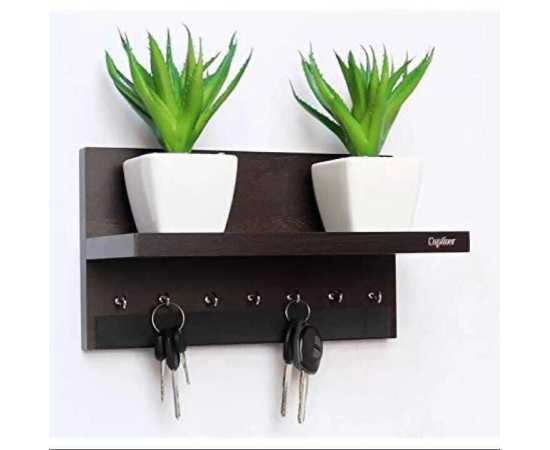 Wall Mounted Key Rack Hanging Stand Key Holder Keychain Rack