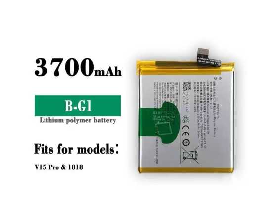 Vivo V15 Pro B-G1 Battery With 3700mAh Capacity - 1 Piece