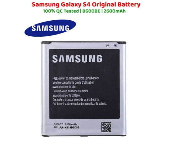 Samsung Galaxy S4 Battery Replacement B600BE with 2600mAh Capacity