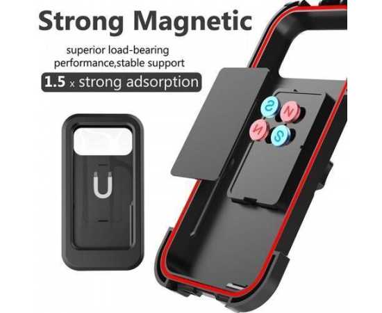 Bicycle Mobile Phone Holder Waterproof Handlebar 360 Rotatable