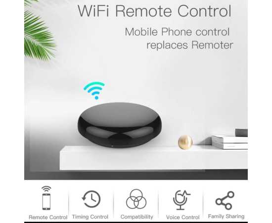 Moes WiFi IR Control Hub Smart Home Tuya APP Works with Alexa Google Home
