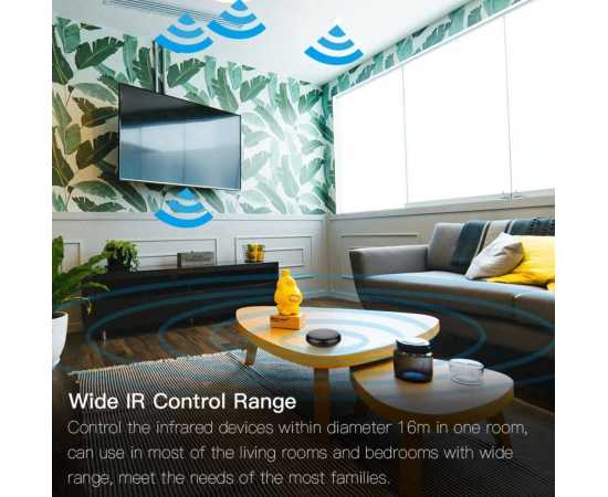 Moes WiFi IR Control Hub Smart Home Tuya APP Works with Alexa Google Home