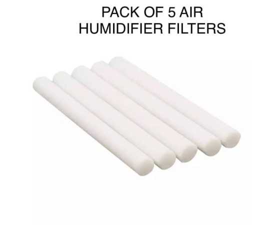 5 PCS Humidifier Filter - White