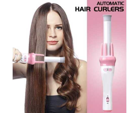 Automatic Hair Curler Spin 360° Rotating Hair Styling Roller | Auto Wavy Iron 30s Instant Ceramic Heat Wand  Automatic Hair Curler Spin 360° Rotating Hair Styling Roller | Auto Wavy Iron 30s Instant Ceramic Heat Wand