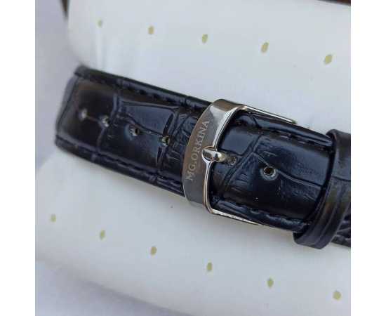 Men Leather Strap Automatic Simple Mechanical Waterproof Men Watch