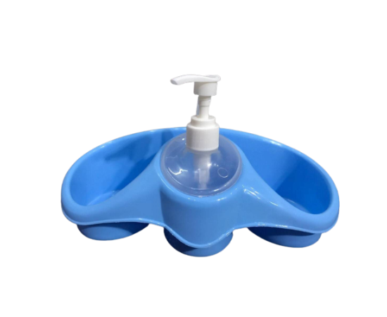 Soap Dispenser And Dish Washing Sponge Holder