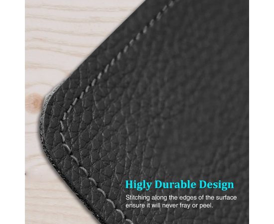 Leather Desk Pad Keyboard Mouse Pad Desk Protector Mat