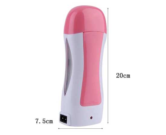Hair Remover Depilatory Wax Heater With Wax Paper, Wax Roller -  Pack of 3