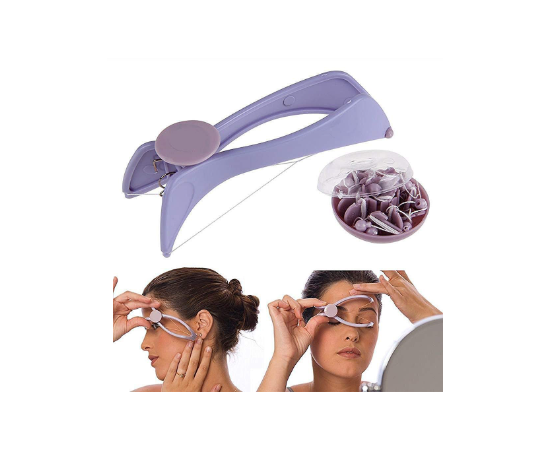 Hair Threading Machine With Eyebrow Razer - Pack of 2
