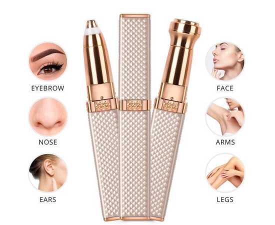 2 IN 1 Rechargeable Electric Eyebrow Trimmer