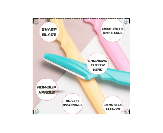 Hair Threading Machine With Eyebrow Razer - Pack of 2