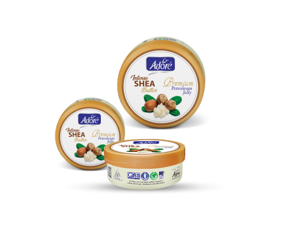 Adore Shea Butter Skin Moisturizer For Face & Body Petroleum Jelly - Large
