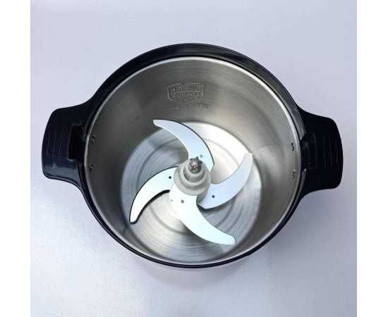 Portable Chopper 6 Litre Stainless Steel Electric Meat Grinder Heavy Duty - 4500 Watts