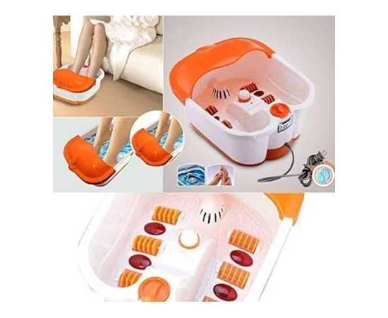 Sq-368A - Foot Bath Massager Electric Pedicure Tub With Magnetotherapy  Roller Massage