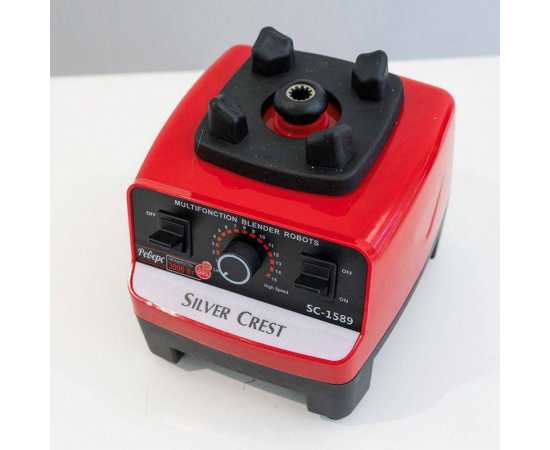 Heavy Duty 2 Cups Silver Crest Sc-1589 Blender And Grinder 4500W Multifunction Blender