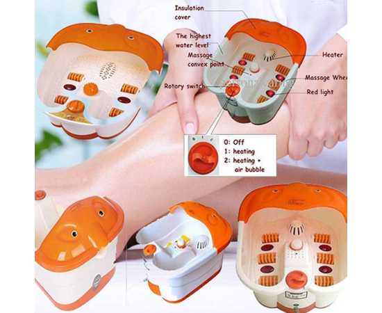 Sq-368 Foot Bath Massager Electric Pedicure Tub With Magnetotherapy  Roller Massage