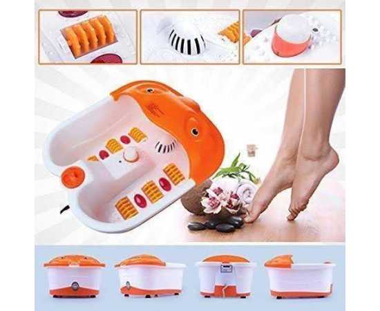 Sq-368A - Foot Bath Massager Electric Pedicure Tub With Magnetotherapy  Roller Massage