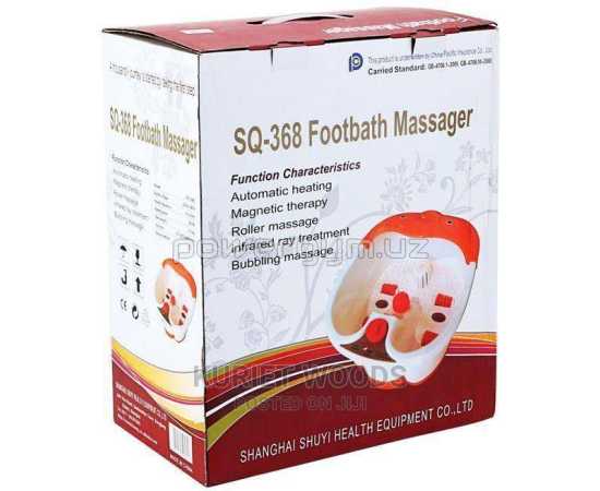 Sq-368 Foot Bath Massager Electric Pedicure Tub With Magnetotherapy  Roller Massage