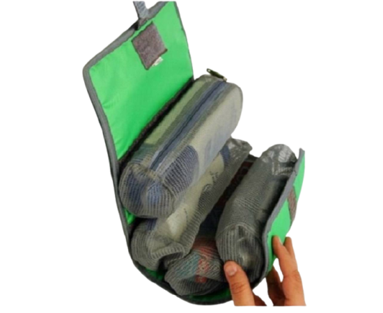 Detachable Toiletry Pouch - Green