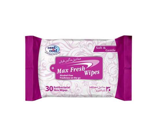 Max Fresh Wipes 30'S Max Fresh Wipes 30'S