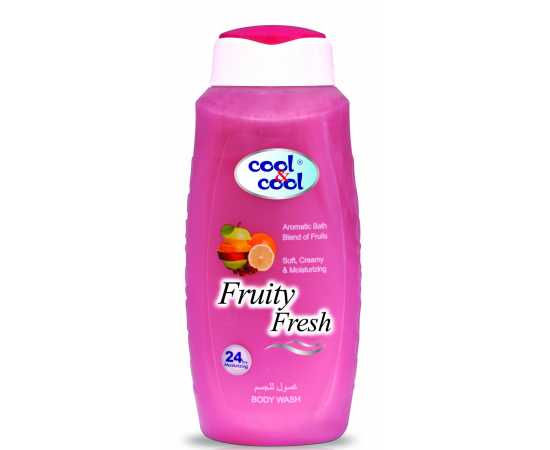 Cool & Cool Shower Gel 500Ml Fruity Fresh