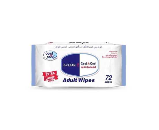 Adult Wipes 72'S