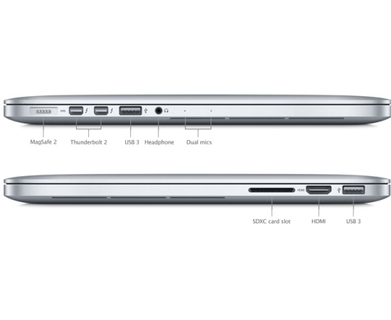 Apple MacBook Pro 2014, 8GB RAM 128GB SSD Intel Core i5 Retina 13.3″ Display (Used)