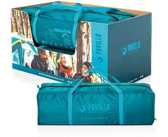 68090 Bestway Tent 3 Person Pavillo ActiveMount 3 Tent (11'6" x 7'10" x 51")