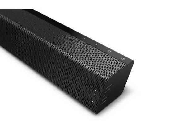 Philips - Soundbar Speaker - Dark Black