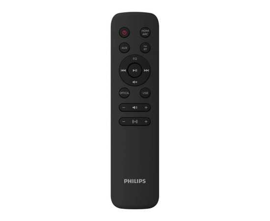 Philips - Soundbar Speaker - Dark Black