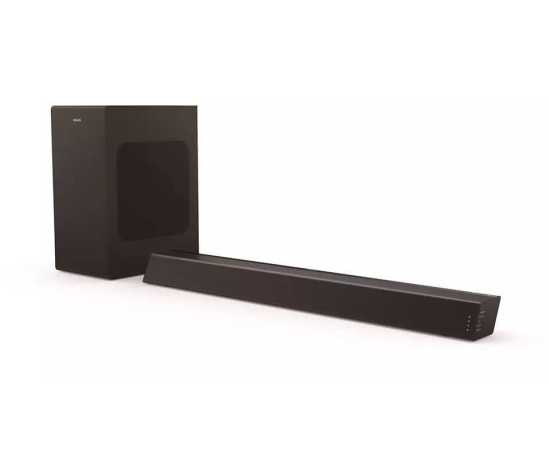 Philips - Soundbar Speaker - Dark Black