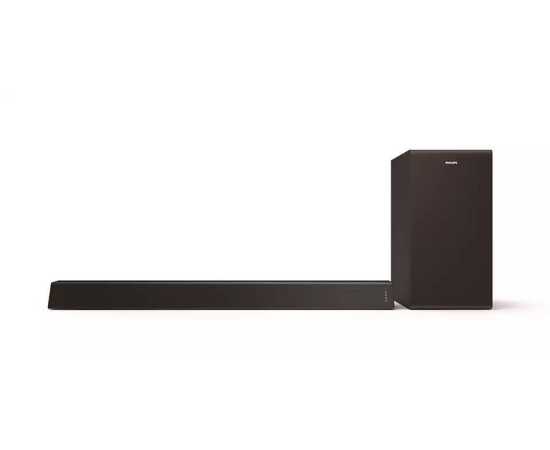 Philips - Soundbar Speaker - Dark Black