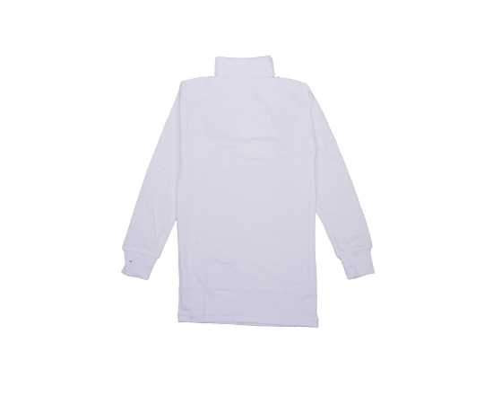 Baby High Neck Thermal Wear Suit - White