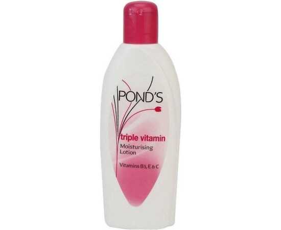 Ponds Triple Vitamin Moisturising Lotion Silky Smooth Skin 100ml