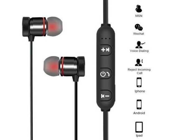 Magnetic Design Bluetooth Connectivity Earphones