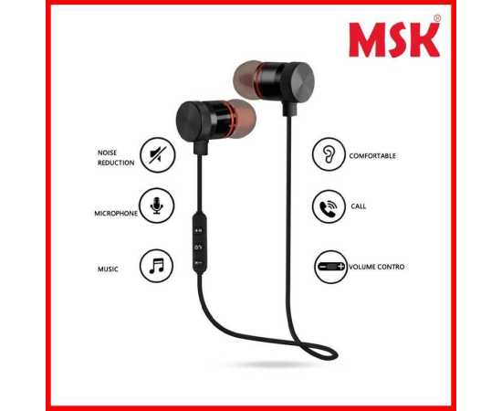 Magnetic Design Bluetooth Connectivity Earphones