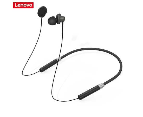 Lenovo - He05 Neckband Earphone - Black