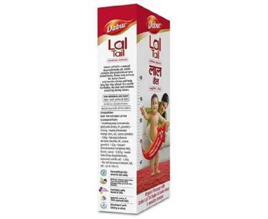 Dabur Lal Tail Oil Ayurvedic for Kids - 100 ml