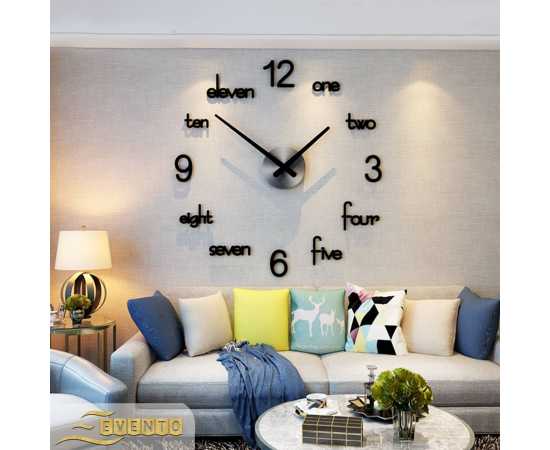 3D DIY Wall Clock