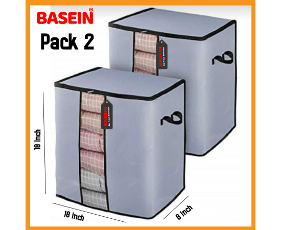 Pack 2 Large Clothes Storage Bags