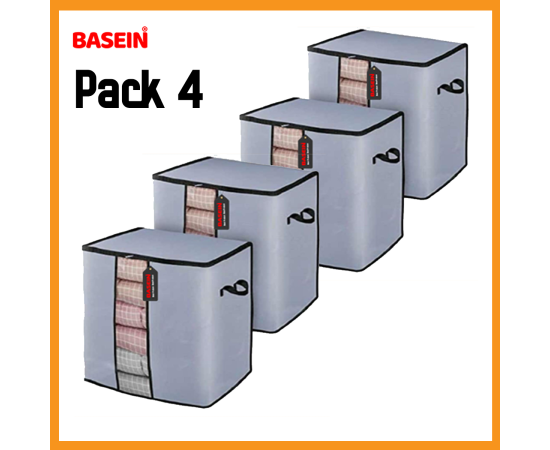 Pack 4 Large Clothes Storage Bags