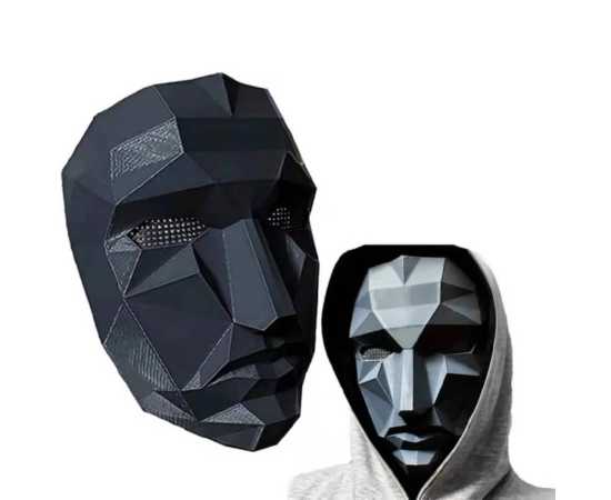 Squid Game Cosplay Mask - Square Circle Triangle Halloween Masks