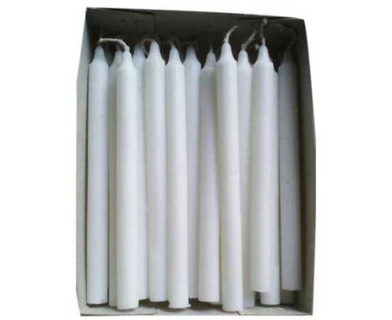 White Candles Household Lighting Candles - 6 Inch