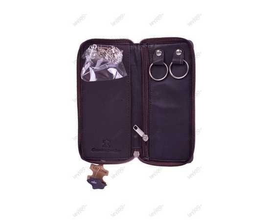 MSS Geniune Leather Key Purse - Dark Brown MSS Geniune Leather Key Purse - Dark Brown