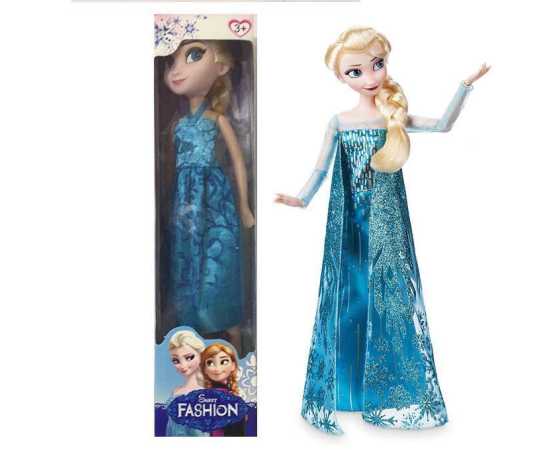 Frozen Rubber Bendable Body Doll For Girls - 1Pack