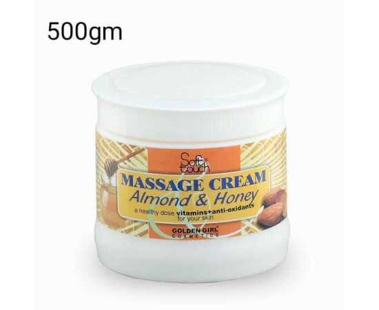 Golden Girl Massage Cream Almond & Honey - 500gm