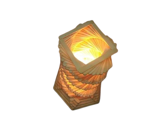 Ice Cream Stick Lamp Decoration Peace