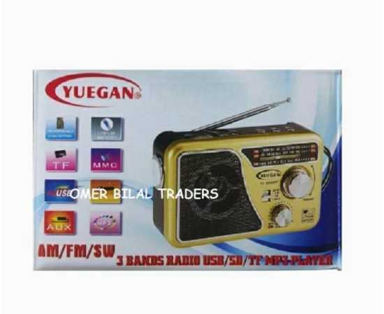 Portable 3 Bands (FM/AM/SW) Rechargeable Radio